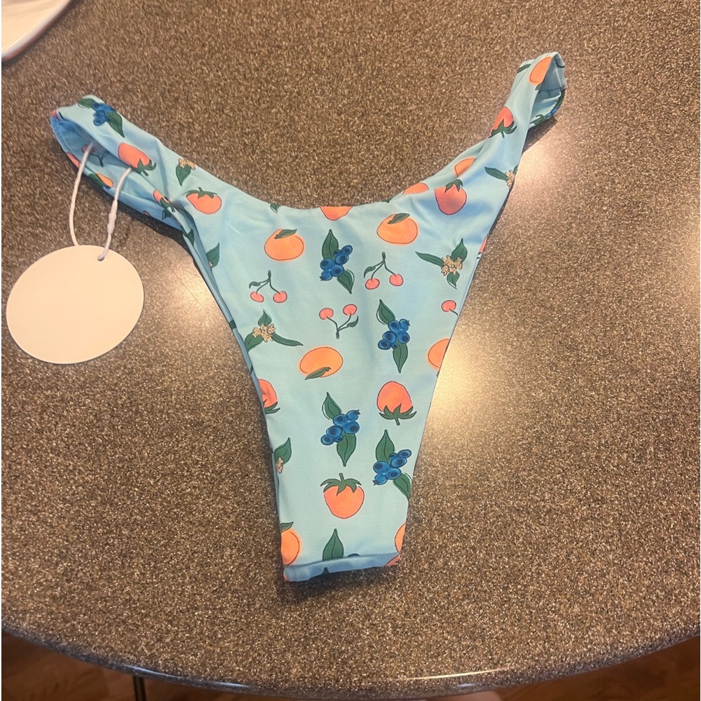 Grey Bandit Bikini Bottoms